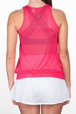 Pristine Fold Over Mesh Top