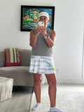 Grey Pixels Skirt