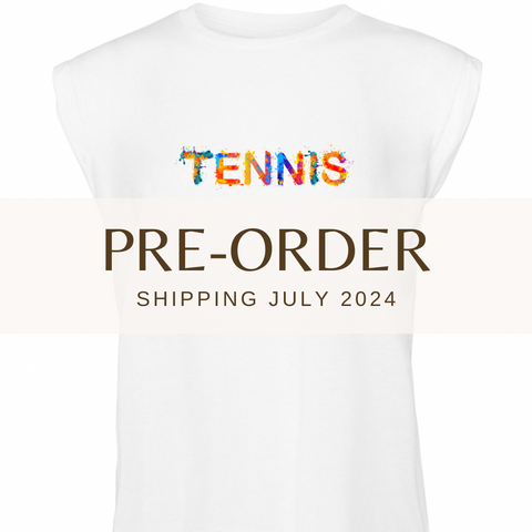 Tennis Art Cotton Shirt