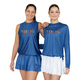 Halos Tennis Art Relaxed SPF Top