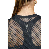 Midnight Mesh Relax Top