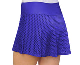 Royal Blue Modern Mesh Skirt