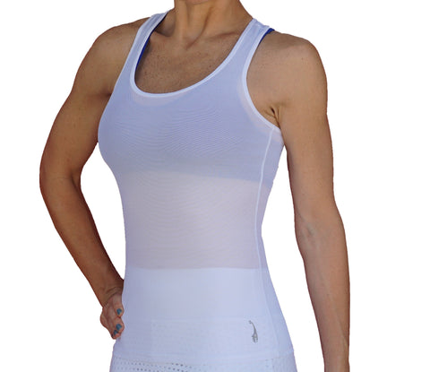 Clear Mesh Tank Top