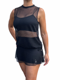 Midnight Mesh Relax Top